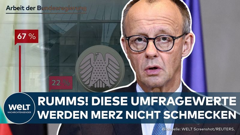 BUNDESTAG: Rumms! Diese Sonntagsfrage stürzt schwarz-rot weiter in die Krise! Kaum Zufriedenheit