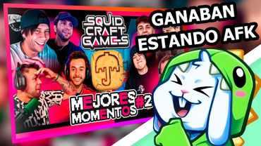 CONTER reacciona a MEJORES MOMENTOS SQUID CRAFT GAMES 4 #2 | AURON,RUBIUS,ILLOJUAN, SPREEN,VEGETTA !