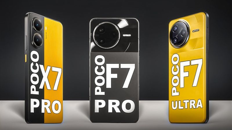 POCO X7 Pro vs POCO F7 Pro vs POCO F7 Ultra – Das beste Xiaomi 2025!