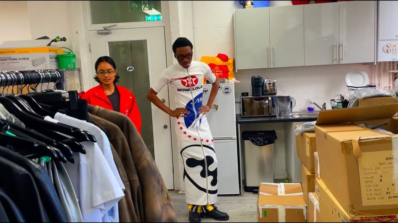 mowalola try on haul.