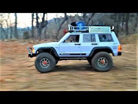 RC Car XtraSpeed SCX10 Jeep Cherokee Forest Trail RUN 2