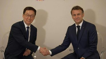 Macron meets Chinese vice president on sidelines of UN ocean summit | AFP