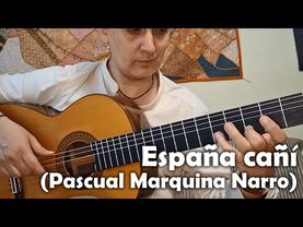 España cañí solo guitar arrangement by Eugen Sedko | Score Tab