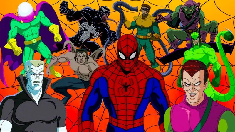 20 ЗЛОДЕЕВ ЧЕЛОВЕКА ПАУКА 1994 (Ностальжи)