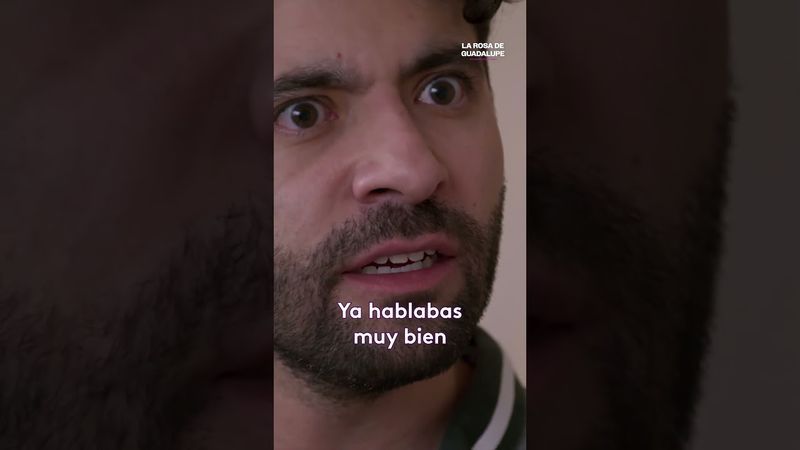 Abel habla sin tartamudear por primera vez #LaRosaDeGuadalupe #Uninovelas