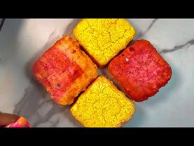 Gym Chalk ASMR | Pasted Chalk Crushing Blocks | Satisfying Chalk Crushing Asmr