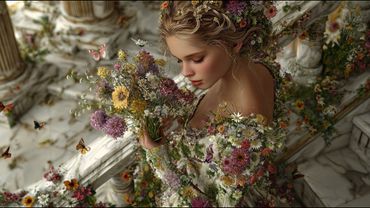 The Palace of Mother Nature and Her Daughters | AI Short Music Film