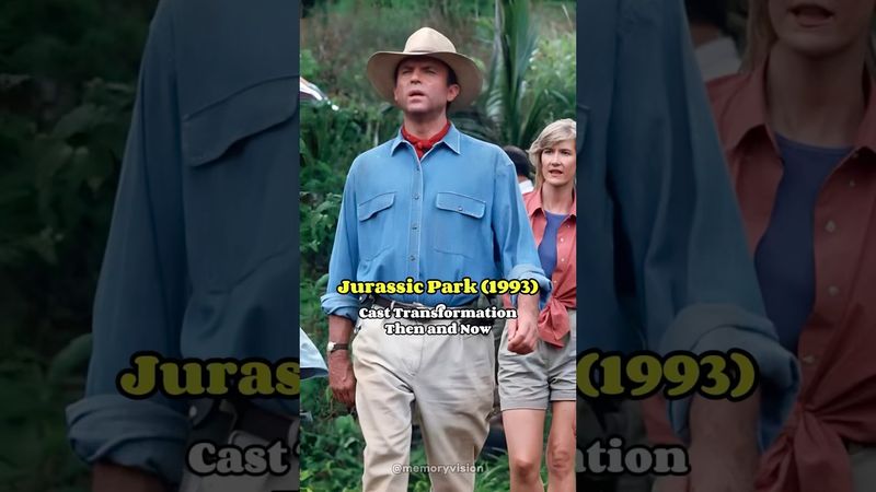 Jurassic Park (1993) - Emotional Cast Transformation Then and Now