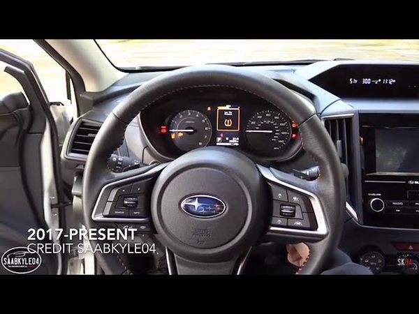 Evolution of Subaru Forester chimes