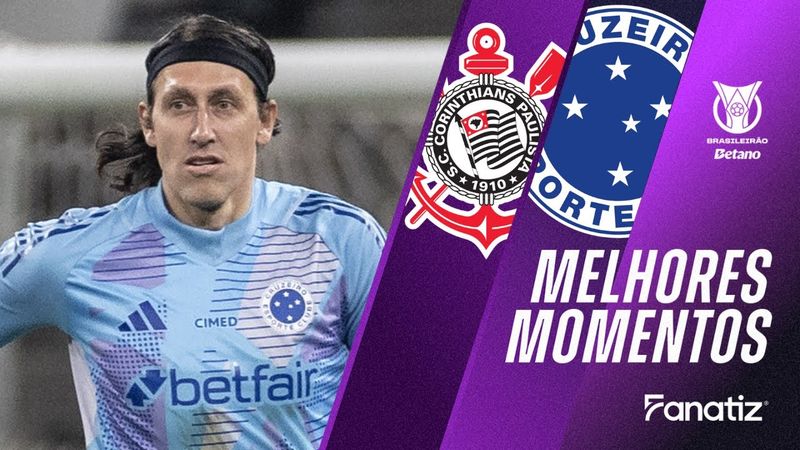Corinthians 0x0 Cruzeiro | Melhores Momentos | #Brasileirão2025