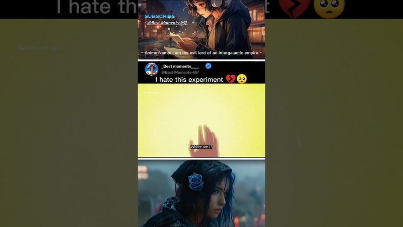 I hate this experiment 💔😓 #animeshorts #animeedit #newanime