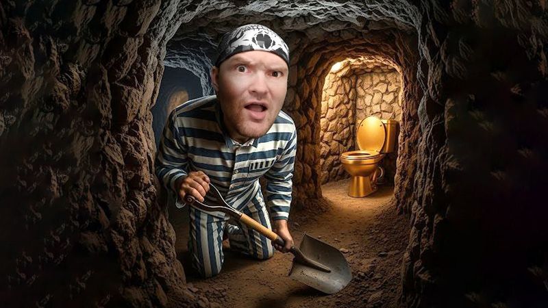 НЕ ОЖИДАЛ Я ТАКОГО НАЙТИ, КОГДА СБЕГАЛ ИЗ ПОДВАЛА