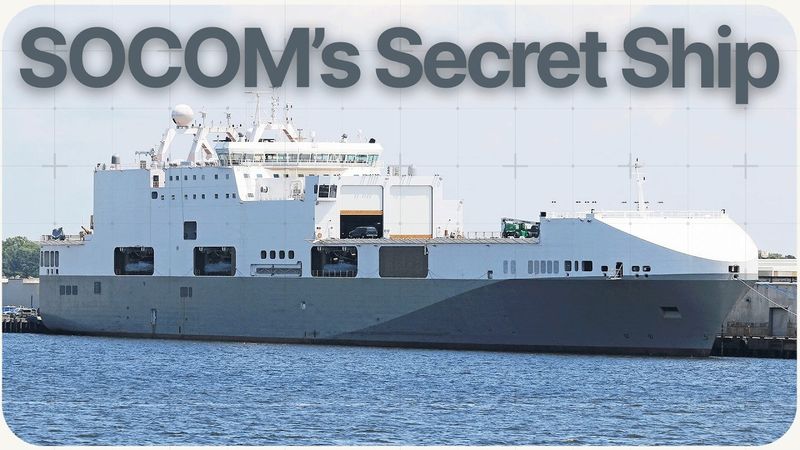 Why the MV Ocean Trader is called the 'Special Ops Mothership'