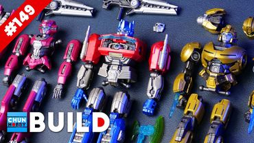 Transformers Speed Build! ONE Optimus Prime + Bumblebee + Elita!! | BLOKEES Figures | Beat Build
