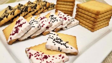 Están aún más ricas con yemas cocidas. Estas galletas quedan crujientes y tiernas.