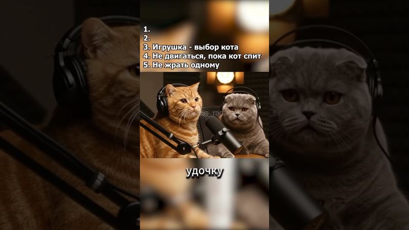 #подкасткотов #топ 5 #кот #котик #юмор #смех #подкаст