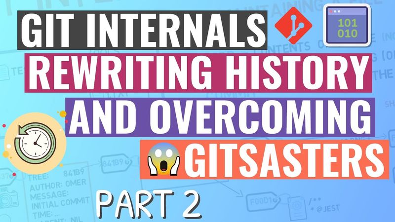 Git Internals - Rewriting History and Overcoming Gitsasters - Part 2