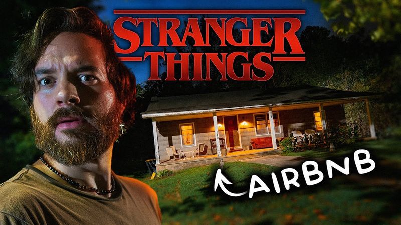 OVERNIGHT in the STRANGER THINGS House (The Byers House)