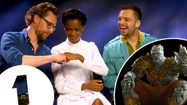 Tom Hiddleston's spot-on Korg impression.