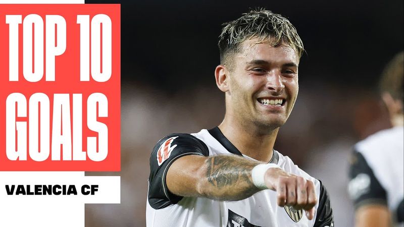 ¡Los 10 MEJORES GOLES del VALENCIA CF!
