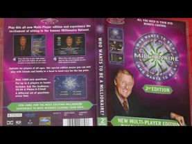 Who Wants To Be A Millionaire? (2nd Edition DVD Game UK) - Opening