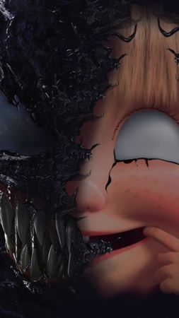 Venom or Spider-man ?!✍️🙃#venom #spiderman #emptyeditart