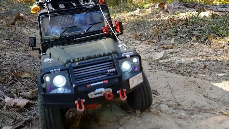 RC4WD D90 Land Rover Defender Man-duk Mountain Adventure