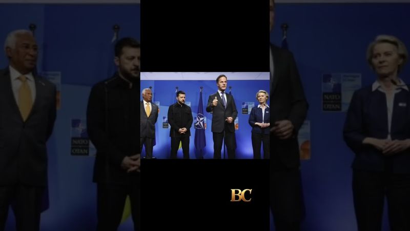 Russian attacks kill dozens of Ukrainians as Kyiv’s allies gather for a key NATO summit