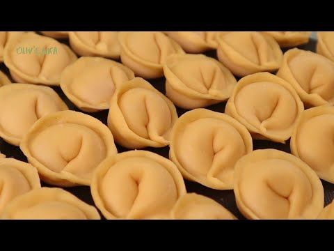 Самое ИДЕАЛЬНОЕ Тесто! НЕ ЛИПНЕТ, НЕ РАЗВАРИВАЕТСЯ | Пельмени на заварном тесте| Оливьедка