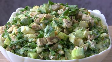 Обов'язково готую на Великдень! М'ясний Салат «ЛЮКС» Один інгредієнт шокував гостей!