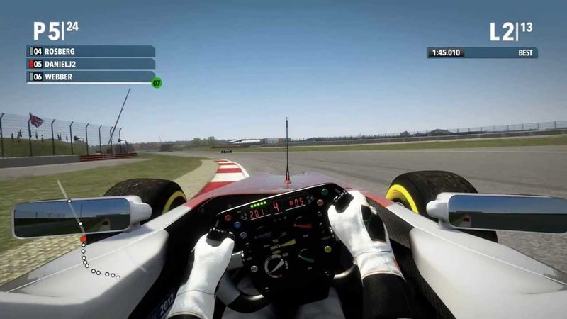 F1 2012 Career mode, career 2, season 1 Silverstone, Force India