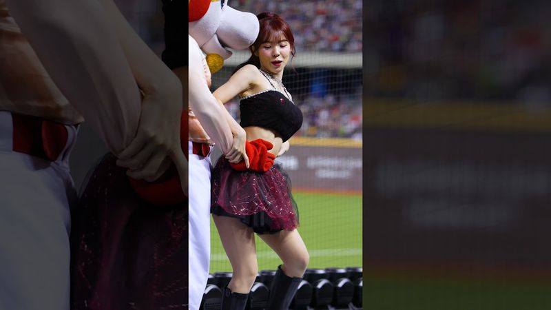 [4k] 2025 WeiChuanDRAGONS 李多惠 이다혜치어리더 엘레베이터 1 공연 직캠 #shorts #이다혜치어리더 #대만 #李多惠 #치어리더 #공연 #영상 #직캠