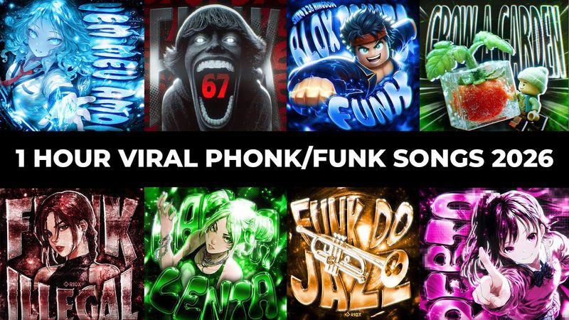 1 HOUR⚡VIRAL PHONK/FUNK SONGS 2026