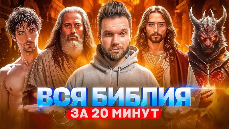 Yaratılış'tan Vahiy'e (animasyonlu) kadar tüm İncil 20 dakikada.