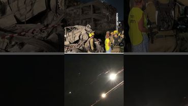 İran, İsrail'e gece boyu balistik füze yağdırdı!