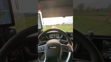 Pov Drive with New Daf XG 530