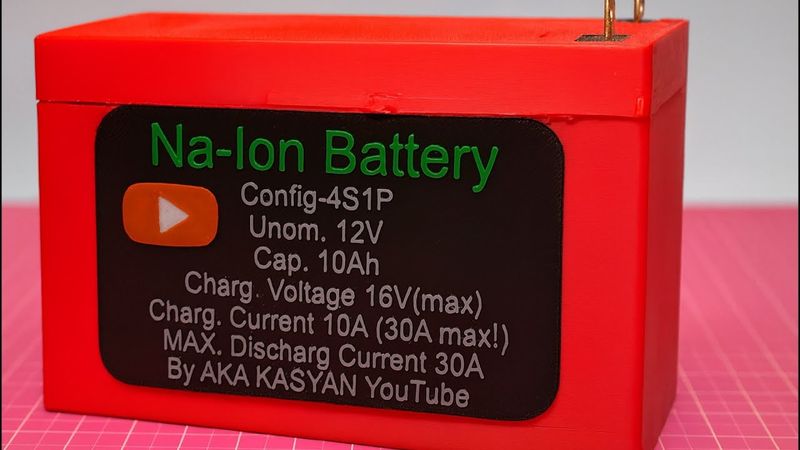 Аккумулятор будущего (Na-Ion) своими руками