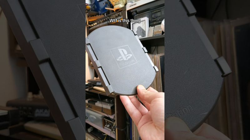 it's an actual Sony accessory #sony #playstation #retrotech
