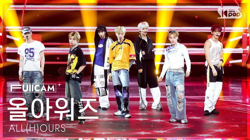 [안방1열 풀캠4K] 올아워즈 'READY 2 RUMBLE' (ALL(H)OURS FullCam) @SBS Inkigayo 250914