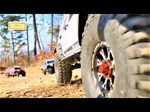RC Car TRX4 Defender, SCX10 II, XtraSpeed Cherokee Forest Trail RUN