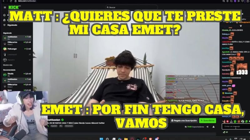 EMET CONSIGUE QUE MATT LE PRESTE SU CASA EN PERÚ