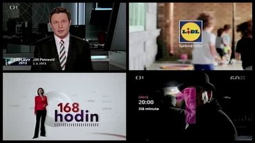 ČT1 - Sponzoři, Mimořádné Zprávy, Upoutávky, 168 Hodin (2. 6. 2013)