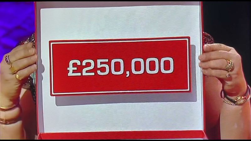 Deal Or No Deal Family Challenge DVD Game - (Losing £250,000)