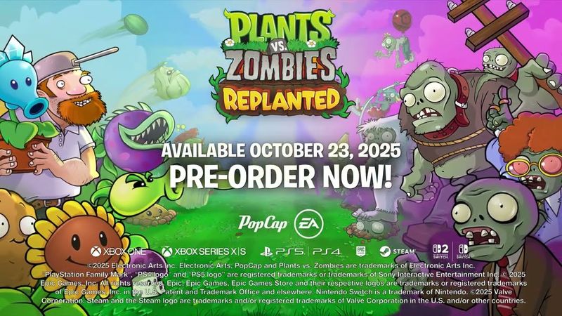 Plants vs. Zombies: Replanted™ Official Announcement Trailer