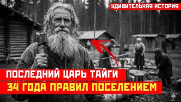ТАЁЖНЫЙ ЦАРЬ СССР: ЧЕЛОВЕК, КОТОРЫЙ СОЗДАЛ СВОЁ ГОСУДАРСТВО В ГЛУШИ