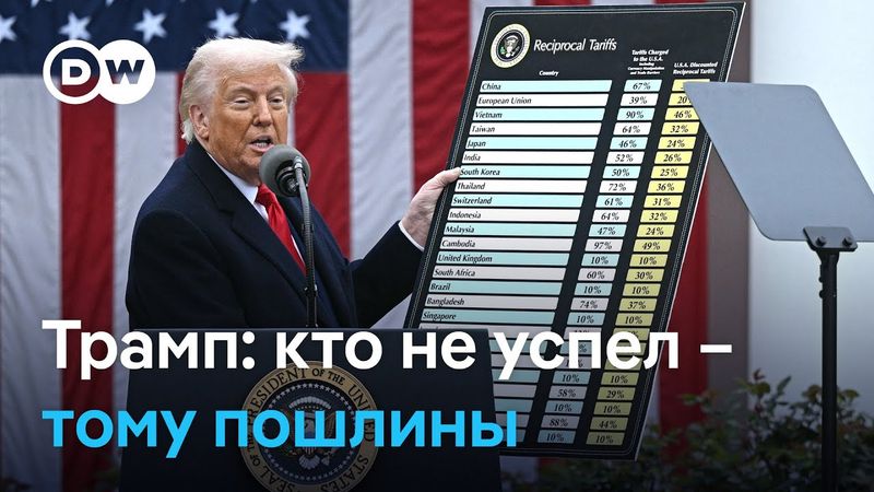 Нет сделки с США – получайте еще пошлины. Как мировые рынки отреагировали на указ Трампа?