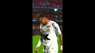 Neymar chora após sofrer goleada de 6 a 0 pelo Santos contra o Vasco