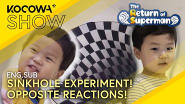 Sinkhole Reactions: Eun Woo vs Jung Woo! | The Return of Superman EP586 | KOCOWA+