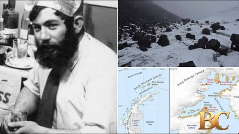 British man who perished in Antarctic glacier found 65 years later