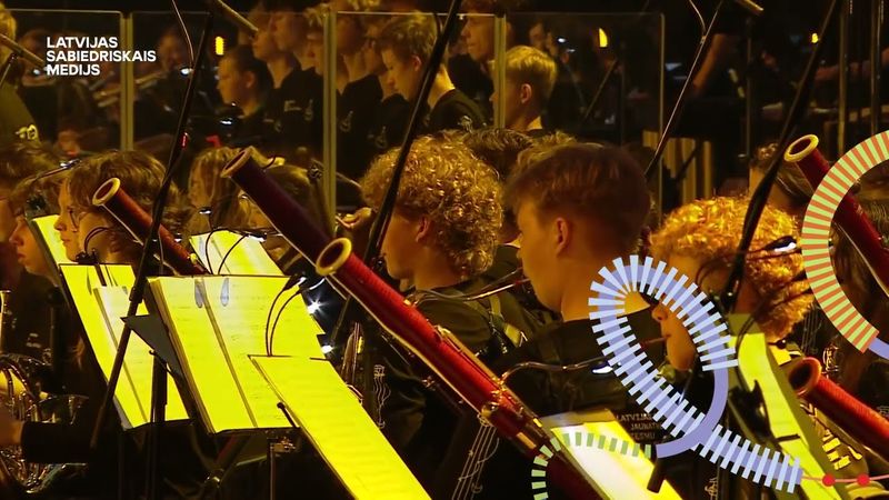 Cikls SENĀS RĪGAS DEJAS, BURĒ | Simfoniskās mūzikas lielkoncerts "Daudzskanīgais debesjums"